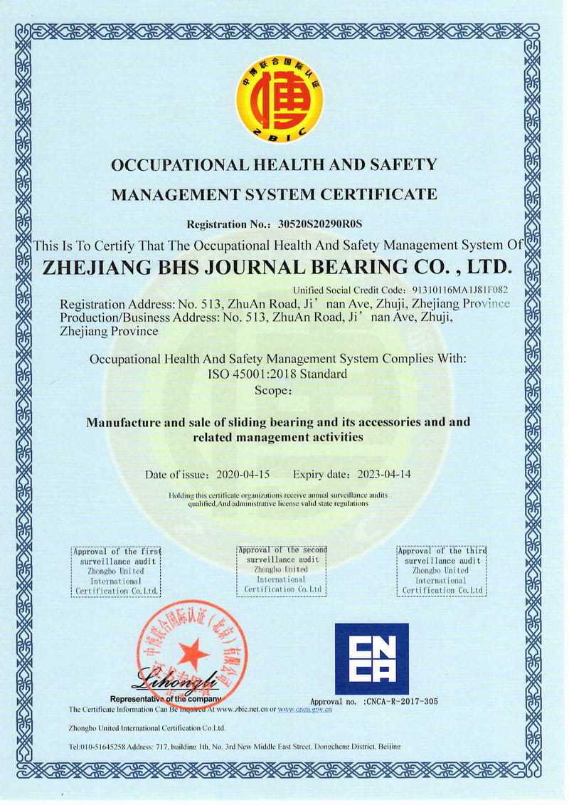 ISO 45001-20018 certificaat